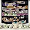 Demon Slayer Wall Tapestry Aesthetic Wall Hanging Printed Fabric Blanket Decorative Tapestries For Bedroom Living Room Home Decor
