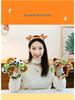 Cute Cartoon Plush Animal Ears Headband - Funny Face-Washing Hair Accessory