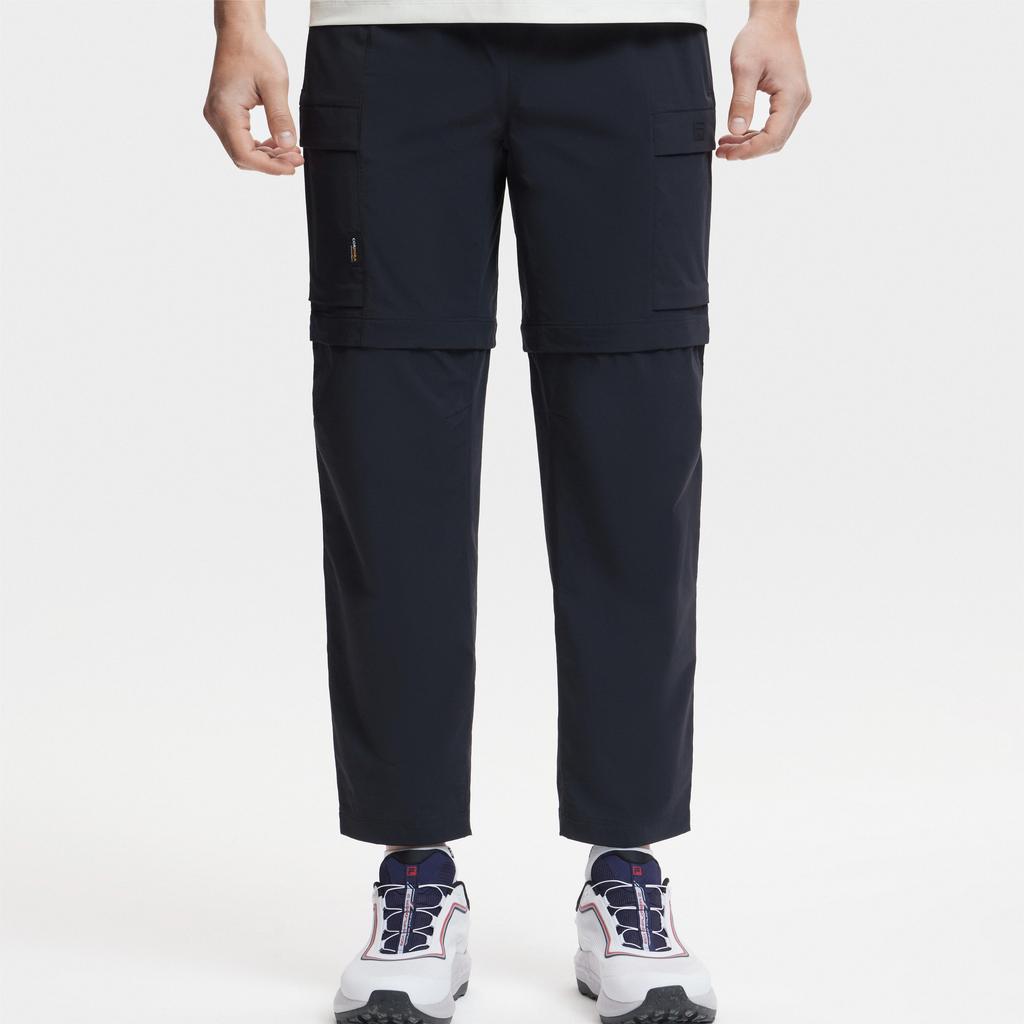 New FILA Casual Pants Men's Black A11M427801FBK