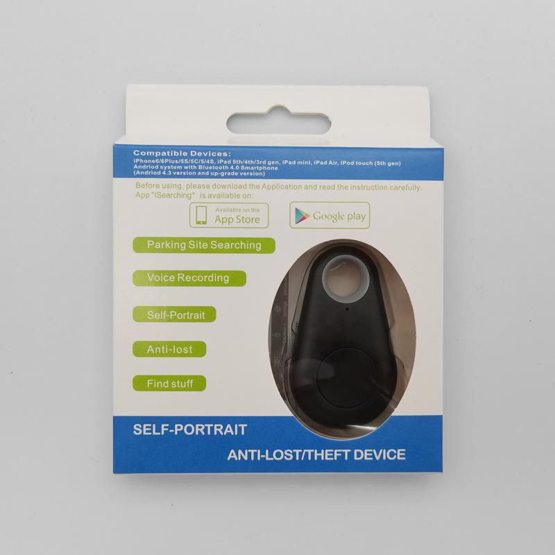 Spot Water Drop Bluetooth Two-Way Finder: Smart Anti-Lost Device for Pets, Phones, Keys, and Wallets.