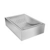French Fries Dump Station Oil Filters Tray Removable Stainless Steel Fryer Basket Work