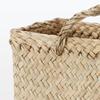 MUJI Seagrass Ajiro Woven Basket with Handle Large KG0VPA3A