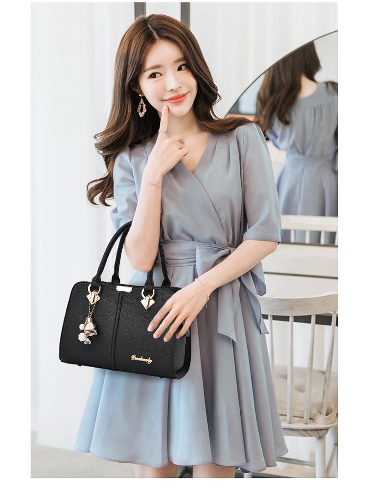 Geantă de mână mare chic pentru femei - Stil toamnă/iarnă, Geantă versatilă coreeană la modă de umăr și crossbody