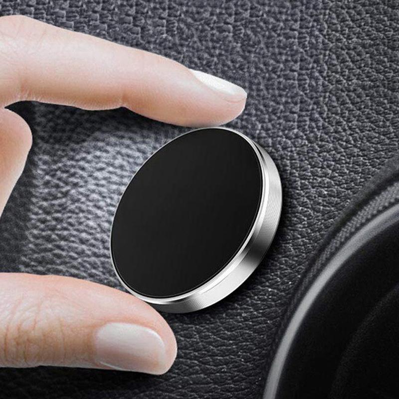 Universal Magnetic Car Phone Holder Round Colorful Strong Magnet Cellphone Stand Car Magnet Sticker for IPhone Auto Accessories
