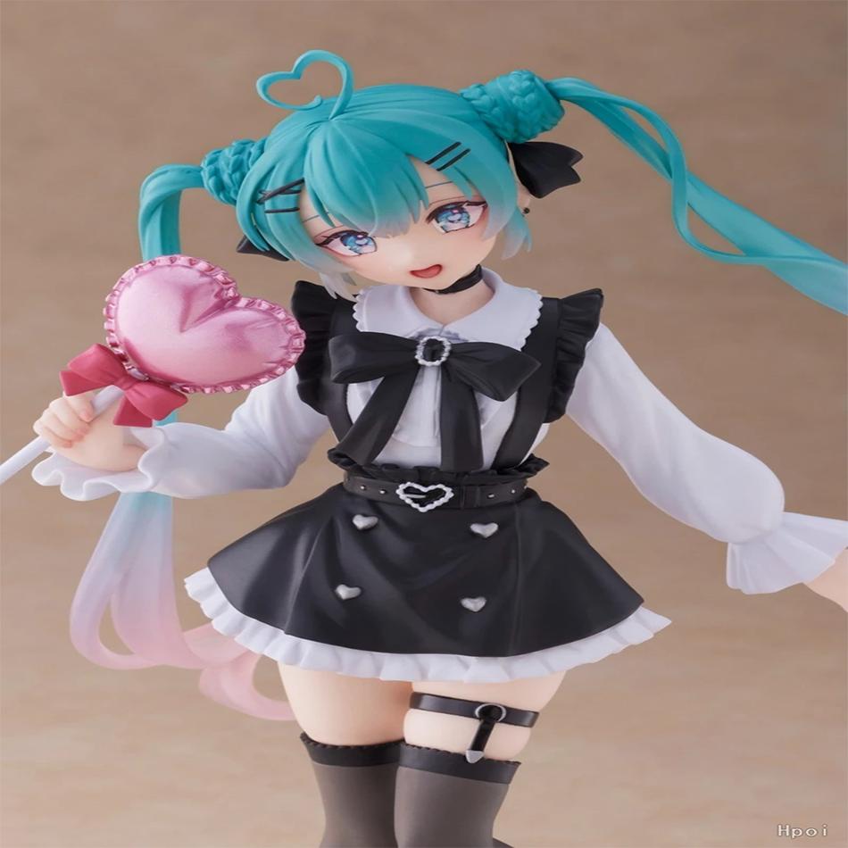 18cm Sexy Girl Hatsune Miku Anime Figure Fashion Subclture Miku Action Figure Room Decorations PVC Collection Model Doll Toys