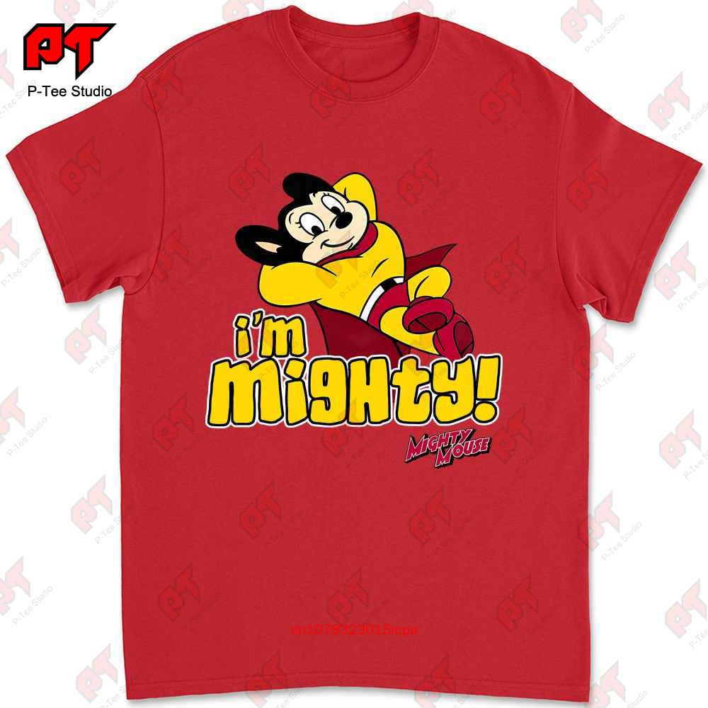 The Super Mighty Mouse P T Shirt 26HL S