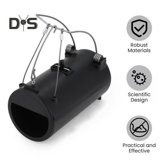 Gopher Trap Rodent Control Tunnel Reusable No Bait Needed Sustainable Mole Trap for Outdoor Farmhouse Rat Elimination