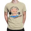 Fashion Bubu Weightlifting Bear Cute TShirt for Men O Neck 100 Cotton T Shirts Dudu Short Sleeve Tees Adult Clothing