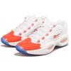 New Reebok Question Low Patent Toe Orange FX4999