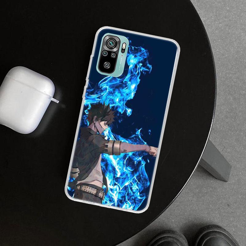 MHA Dabi Bnha Phone Case Cover for Xiaomi Redmi Note 15 14 13 12 11 Pro Plus 14S 12S 11S 11T 11E 10S 10 Customized Fundas Redmi