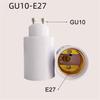 1/6/15/30/60 Stück E14 E27 B22 GU10 G9 Lampenfassung Adapter, Weiße Kunststoff-Lampenbasis-Verlängerungs-Konverter. E12 E26 Lampenfassung