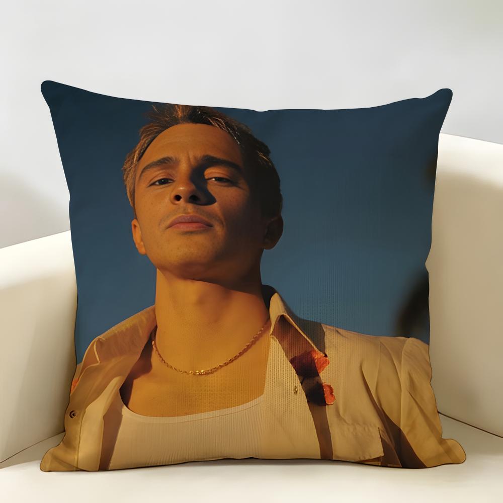 DDrews Starkey Singer Cushion Cover Natural Linen Organic Fabric DoubleSided Printing Room Sofa Decor Pillow Case