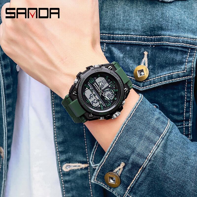 SANDA 6024 Men's Digital Sports Watch