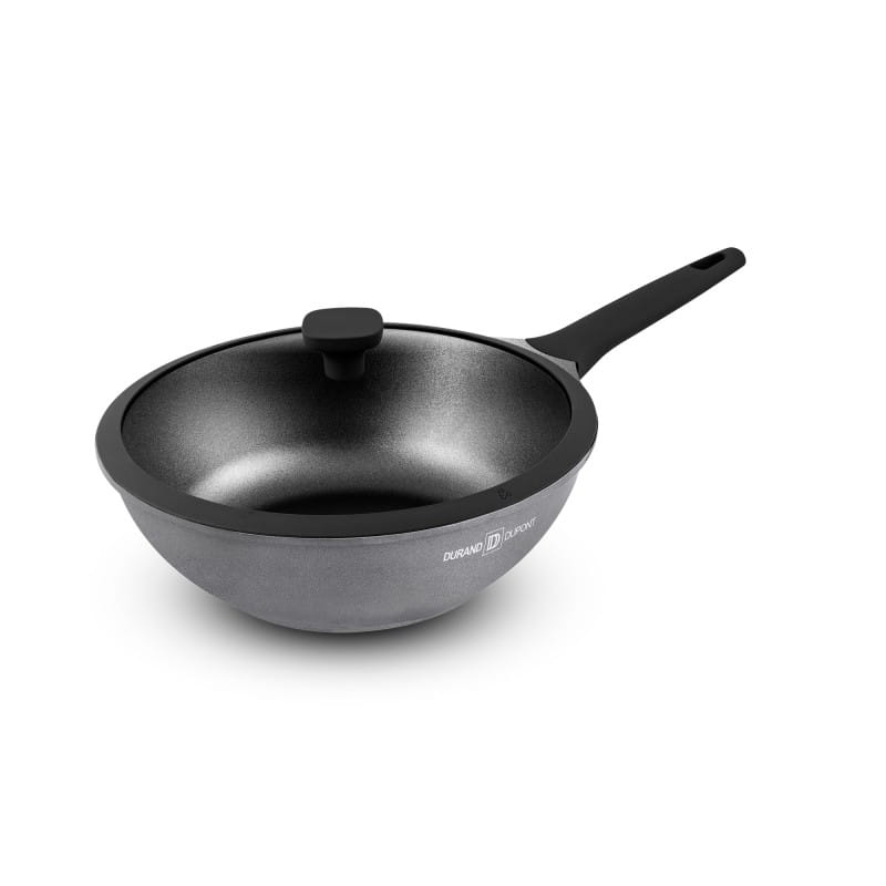 Wok 28cm with Non-stick Coating CHAMBORD28 Titane