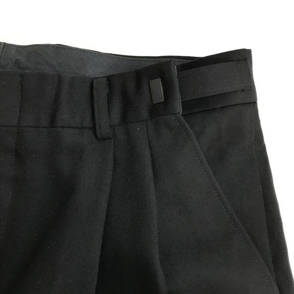 FARIANI Alemanha Fato Duplo Outono/Inverno Masculino G Preto Ajustador de Cintura Japão(USADO)