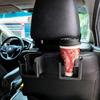 S Universal Car Seat Back Storage Organizer With Cup Holder, Phone Holder & Hooks, Space-Saving Car Organizer For Bottles