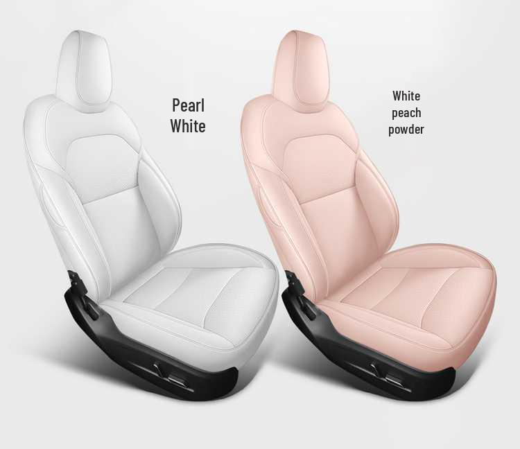 Coprisedili in Pelle per Tutte le Stagioni per Tesla Model Y: Copertura Completa per Model Y Rinfrescata.