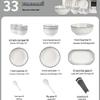Japanese Style Underglaze Bone China Dinnerware Set