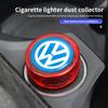 Hub Caps Car Cigarette Lighter Dust Cover Dustproof Cap Accessories For Volkswagen VW Scirocco Jetta Beetle Golf 4 5 6 Passat Po