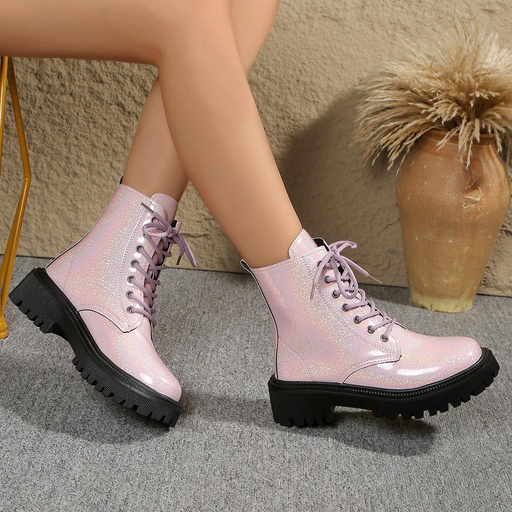 In Winter Round Headed Sexy Midsole Riding Boots Fashionable New Anti Slip And Comfortable Thick Soled Women'S Shoes