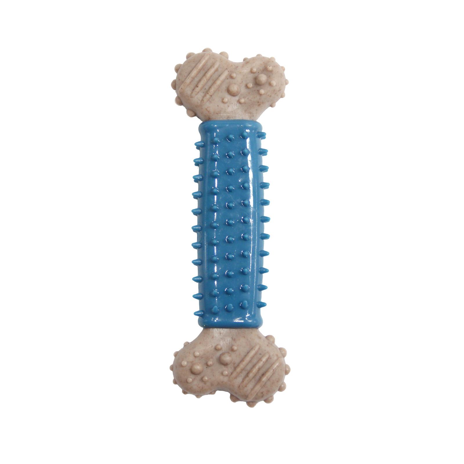 

Pet Toys, Dog Toys, Teeth-grinding And -resistant Cleaning Teeth And Entertainment Tools, TPR Wood-plastic Teeth-grinding Toys One Size синій