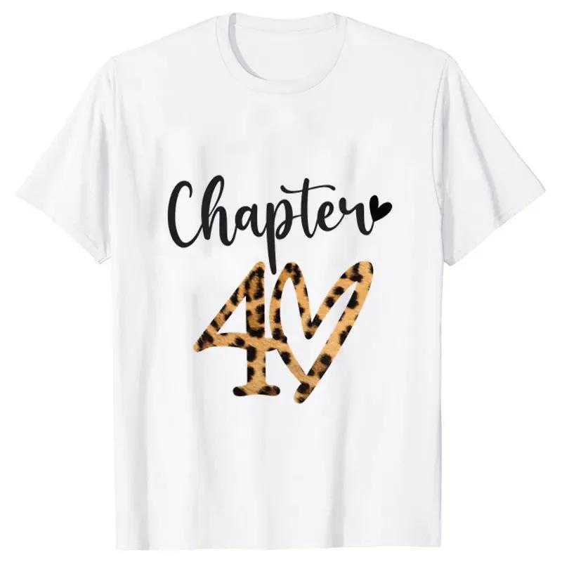 Women TShirt Th Birthday Crew Tshirt Friends Birthday Party Top Hello Leopard Graphic Print Shirt Aesthetic Streetwear Tee