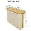 Large Bamboo Toilet Paper Storage Organizer With Bamboo Lid Cabinet Toilet Paper Basket For Bathroom