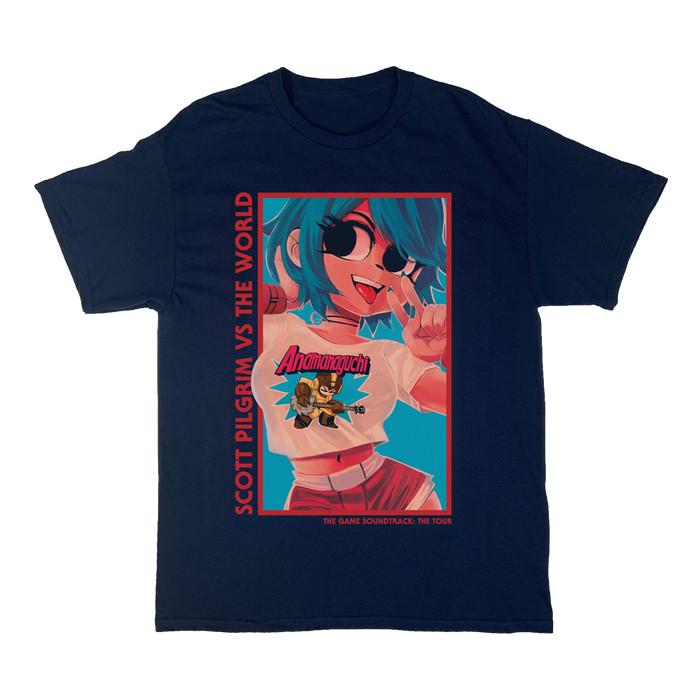 Ramona Flowers Scott Pilgrim vs The World Anamanaguchi tour T-shirt S-5XL S