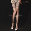 Luoying 8281 Aurora Ultra-Wide Cuff Shiny Silicone Stockings - Silky, Sexy, and Non-Slip.