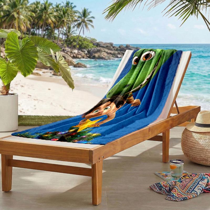 Good Dinosaur Fashion Beach Towel: Ideal for Summer Adventures Soft, absorbent and quick drying suitable for swimming and bathing