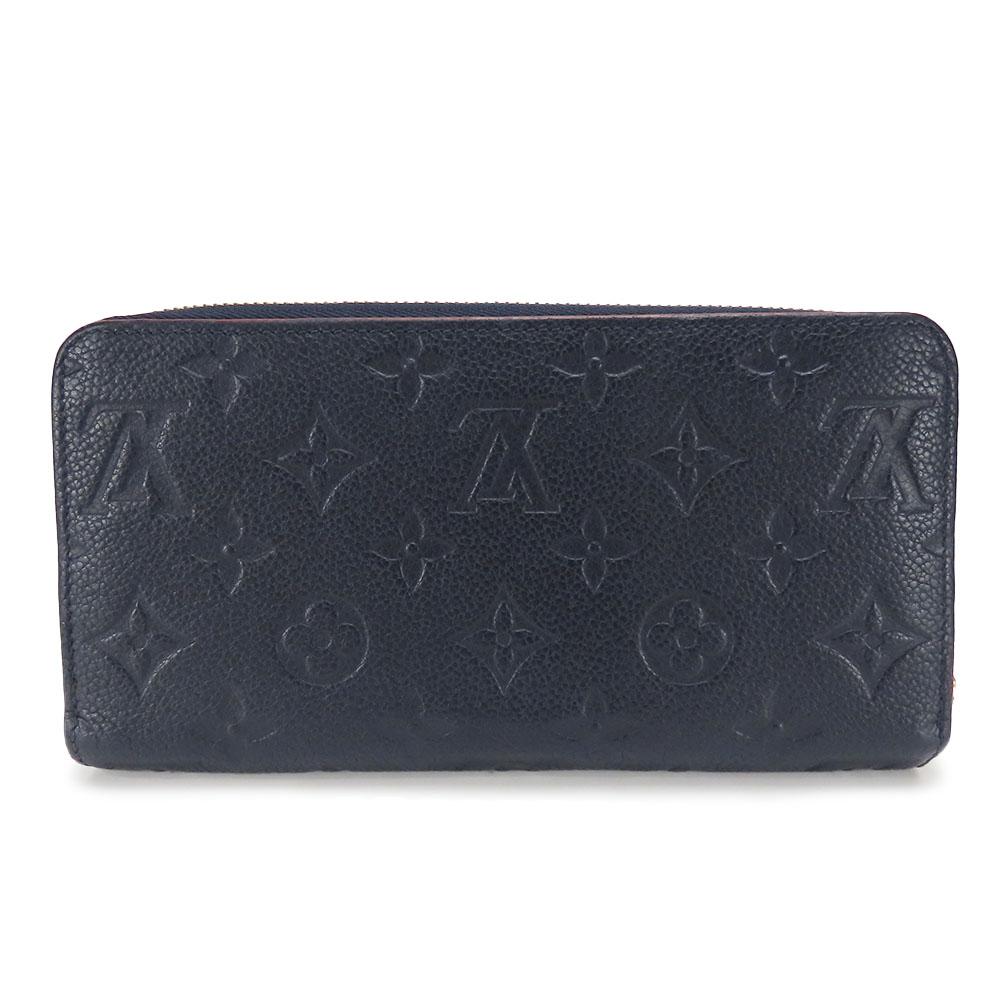Used LOUIS VUITTON Purse Zippy wallet M62121 Monogram Ann Platt Marine Rouge Navy Zip Around