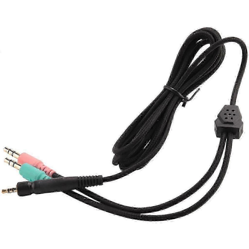 Replacement Cable for Sennheiser G4ME ONE GAME ZERO 373D GSP 350 / GSP 500 / GSP 600 Headphones(PC Version 2 Meters)