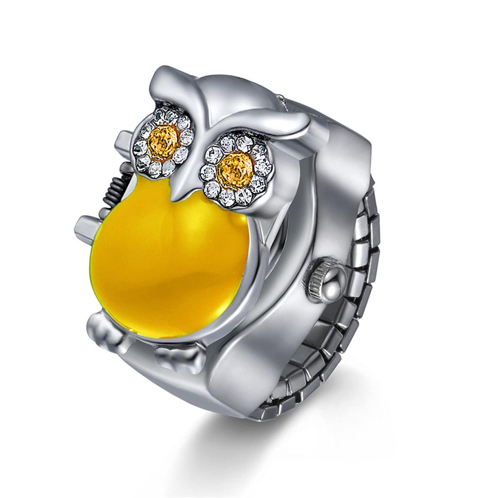 JEWELRYWE Ringuhr Einfache Große Ziffernblattuhr Beliebte wasserdichte Analogquarz-Geschäftsuhr