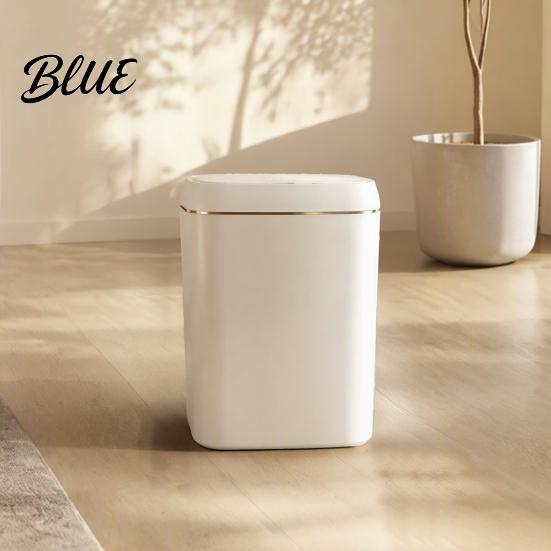 Modern Minimalist Waste Container Smart Sensor Trash Can Automatic Motion Induction Garbage Bin with Large Capacity Can Touchless Lid for Bathroom