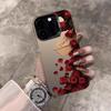 Rose Silver Envelope Case for Apple iPhone 17/16/15/14Pro/15Pro Max/13/12