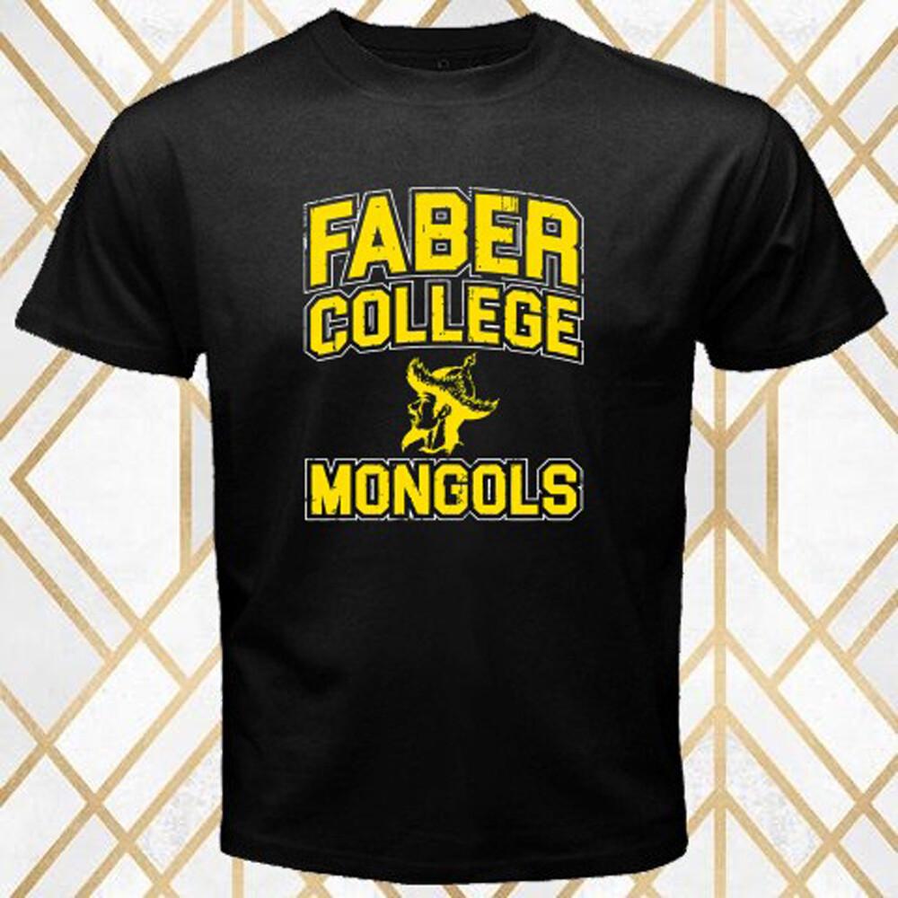 Faber College Animal House Movie Men s Black T-Shirt Size S 3XL S