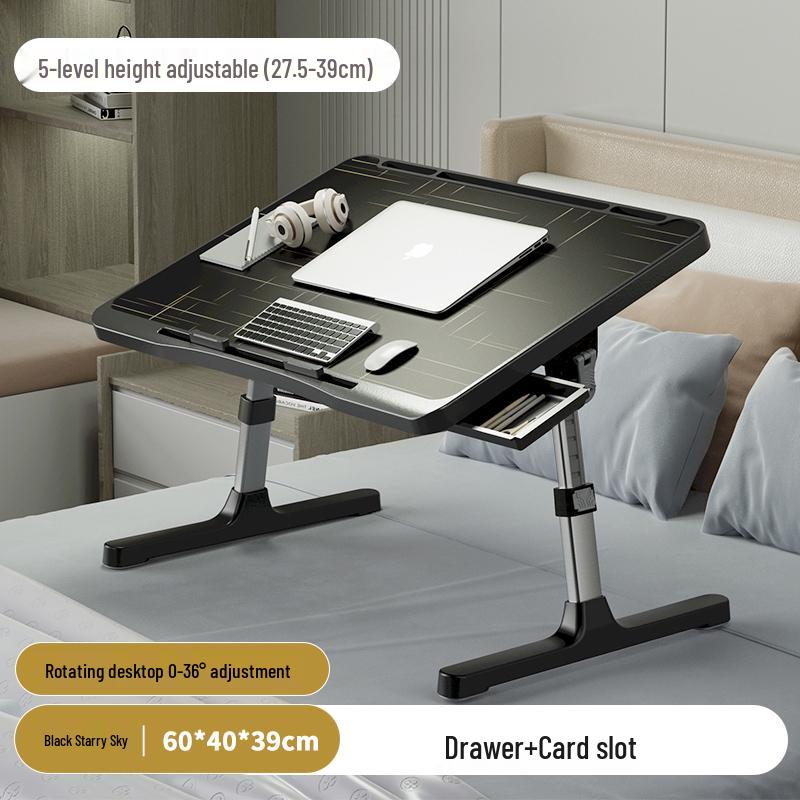 Adjustable Laptop and Reading Desk – Bedside Table for Study & Office