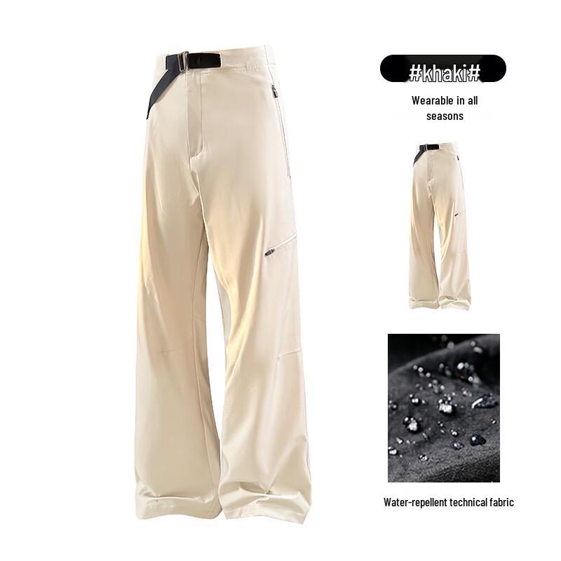 

MEDE Men s Outdoor 3-Proof Soft Shell Straight-Leg Pants S