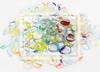 Camel Toys Made In Glass Marble 1 Bag Marble Counter, Japan, Counter, Approx. 1.7-1.9cm, (100 Counters)