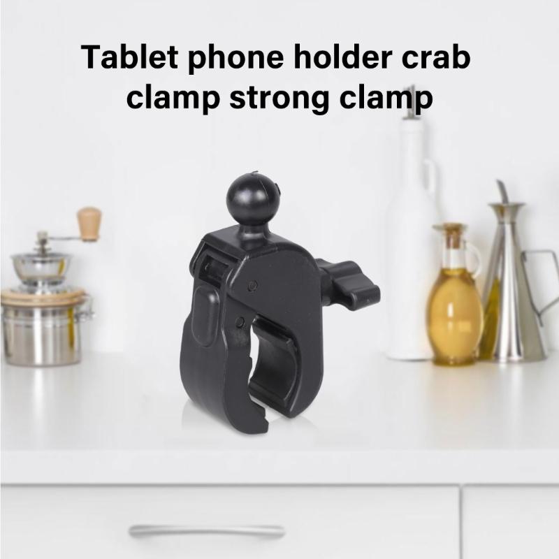 Motorcycle Phone Holder Handlebar Clamp Mount Base 17mm Balls Head for Rails Up to 2in Diameter Universal Phone Holder