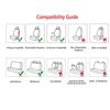 SEAMETAL Car Seat Cover Universal Fit Most Auto Interior Decoration Accessories Car Seat Protector