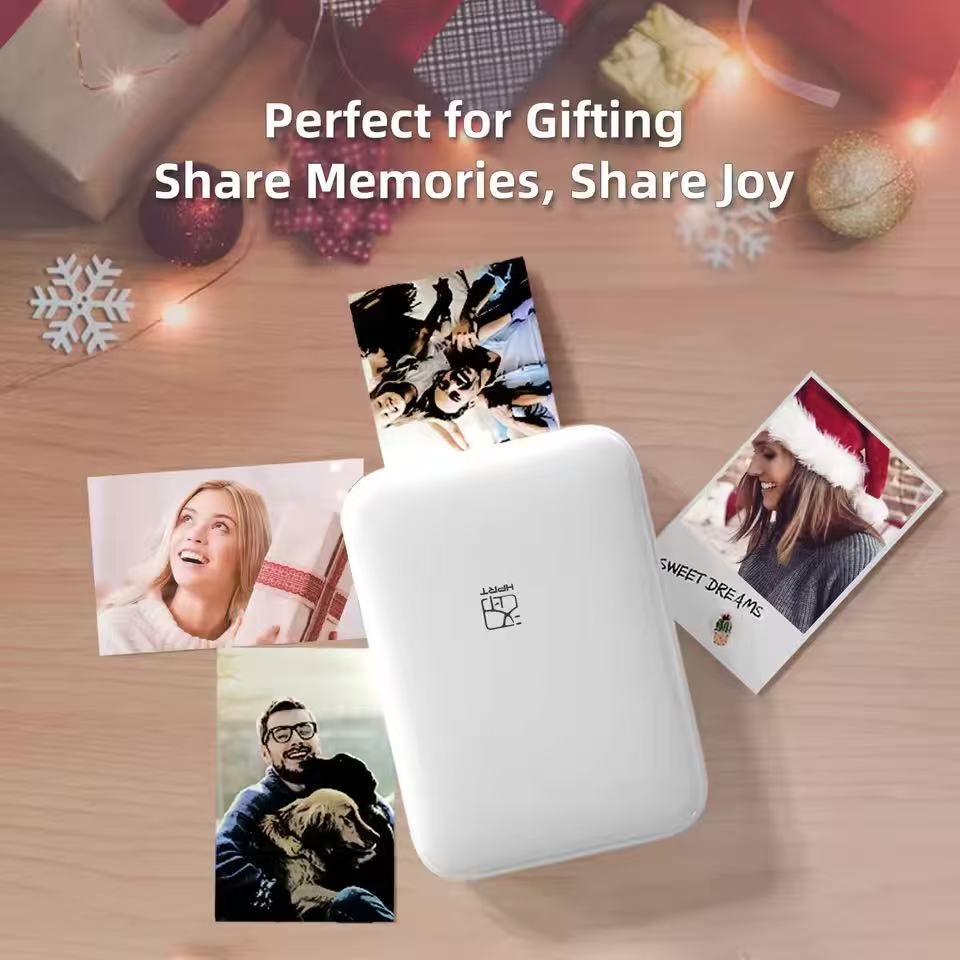 HPRT MT53 Mini Farbfotodrucker Tragbarer Bluetooth Mobiler Taschen-Druck Handheld Thermomaschine Zum Foto Machen Ausdrucken
