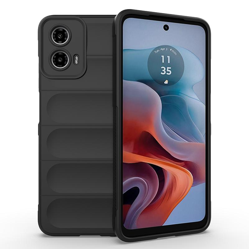 Dla Motorola Moto G32 G62 G73 G54 G84 G34 5G Tylna Pokrywa Etui na Telefon Miękki Silikon Odporny na Upadki Wstrząsoodporna Ochrona Funda Coque