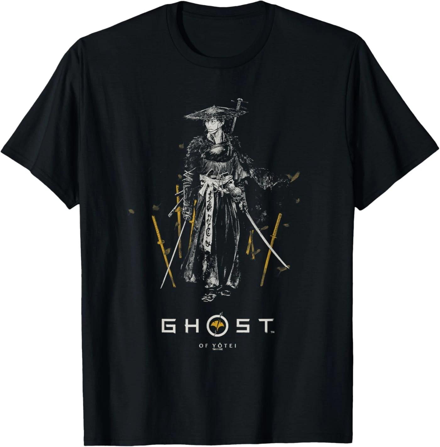 Atsu collage video game Tshirt with Chinese characters pure cotton couple streetwear top  mens t shirts S
