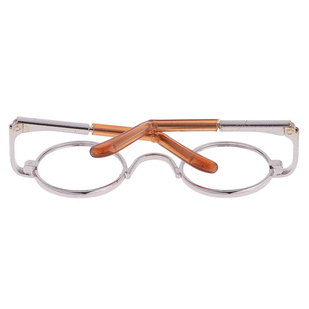 Glasses Sunglass for Doll 1/3 1/6 LUT Eyewear Gold
