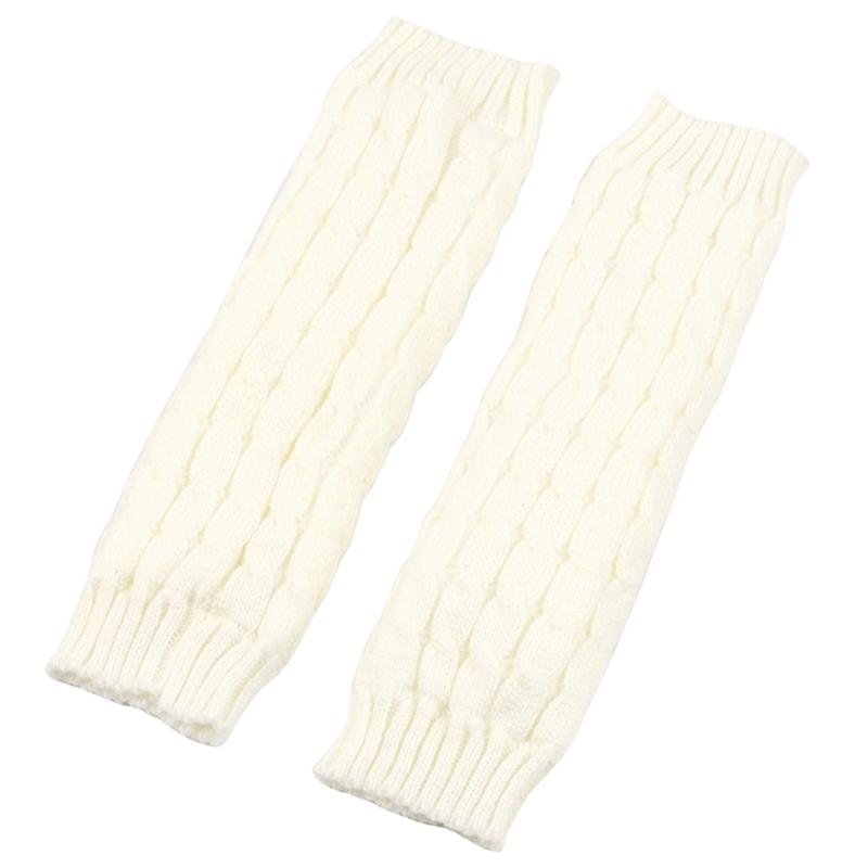 Gestrickter Beinwärmer Damen Balletcore Langer Beinwärmer mit flauschigem Innenfutter für Mädchen Balletcore Strümpfe Handgelenkwärmer Handschuhe