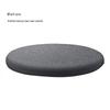MUJI-Style Tatami Round Memory Foam Seat Cushion - Breathable, Solid Color, Tie-On for Office Chair