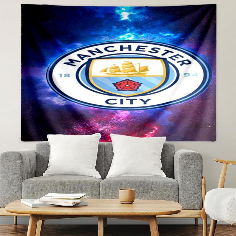 City Football Club Printed Printed Tapestry, for Bedroom,Livingroom, dormitory, Large Wall Decor, Fabric Decor Fan Birthday Gifts