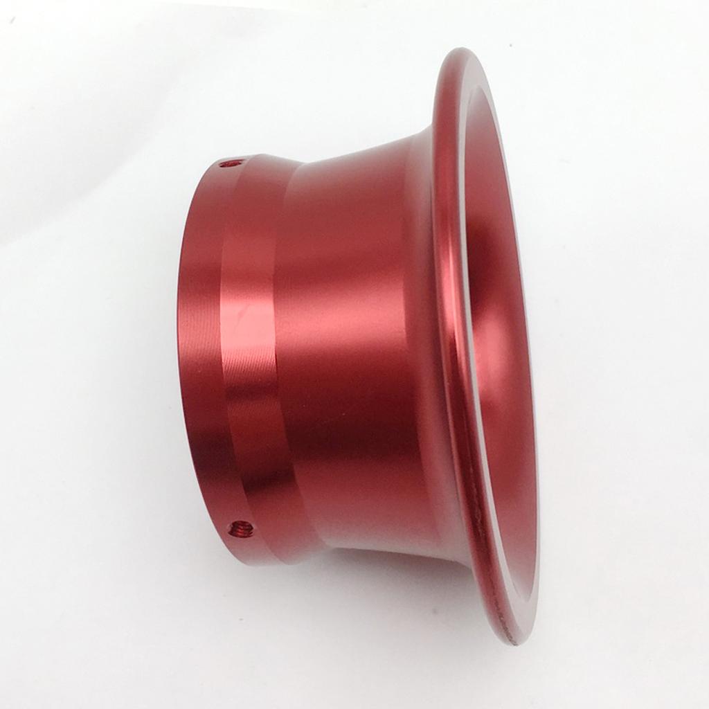 Motorcycle 63mm Carburetor Repair Air Filter Cup Connector Replacement Rust Resistant - Red
