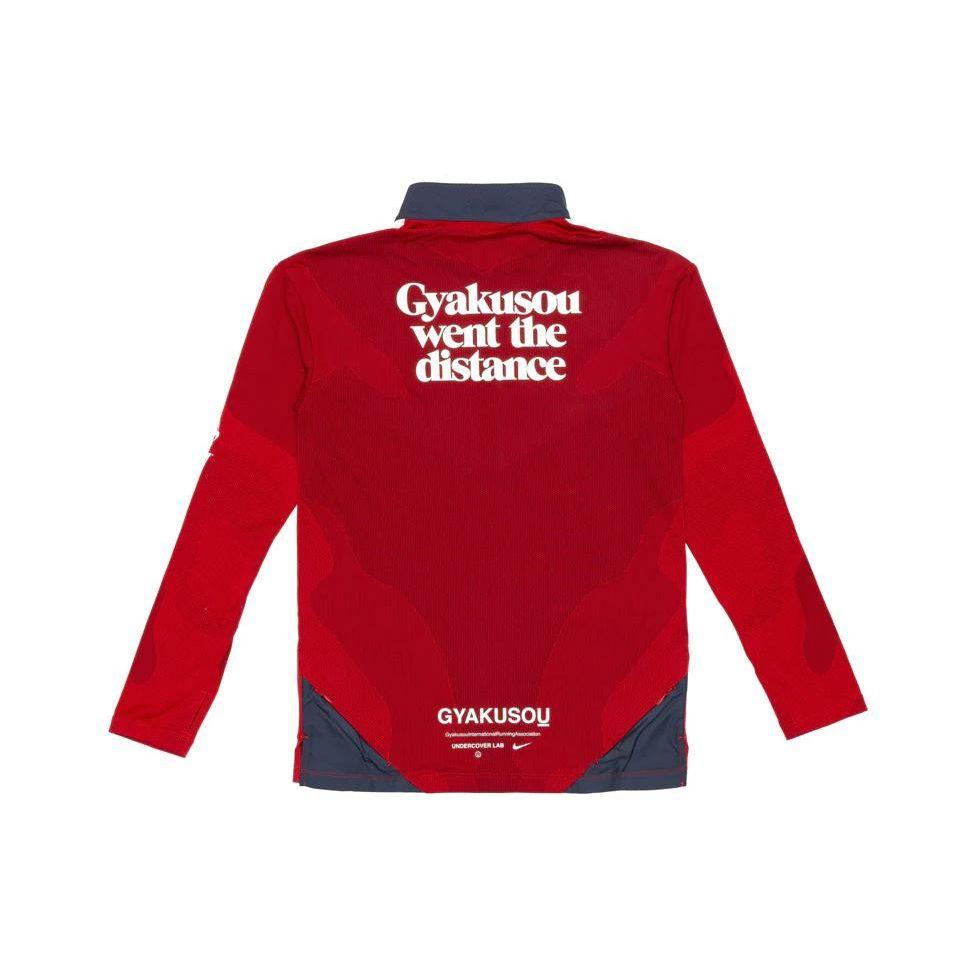 Nike Alphabet Print Stand Collar Sweatshirt Unisex Tops Red CD7110-611